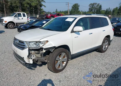2011 Toyota Highlander Limited V6 из США, поврежденный, VIN 5TDDK3EH8BS082619